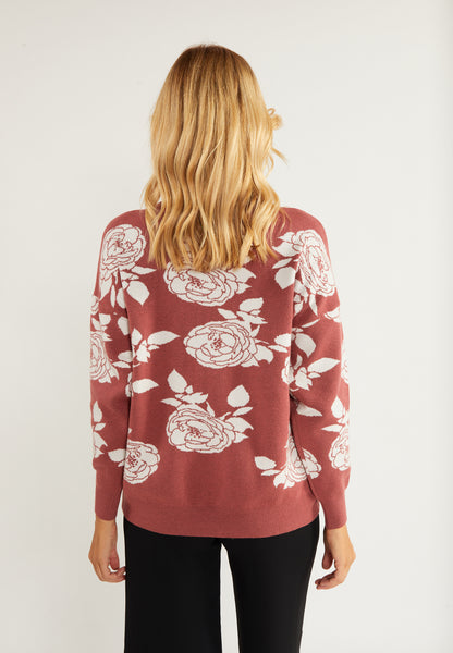 Albee Women's Sweater With Pearls