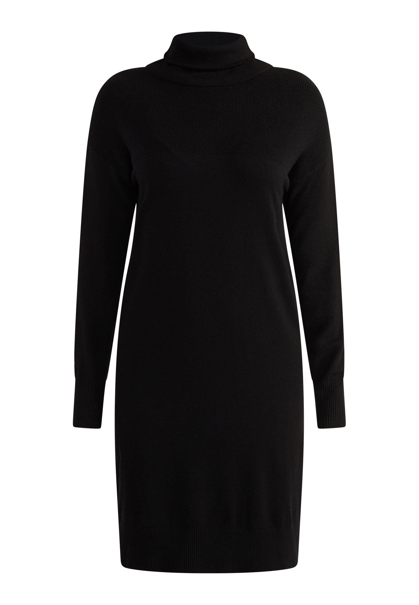 Wais Women's Knit Long Sleeve Midi Dress