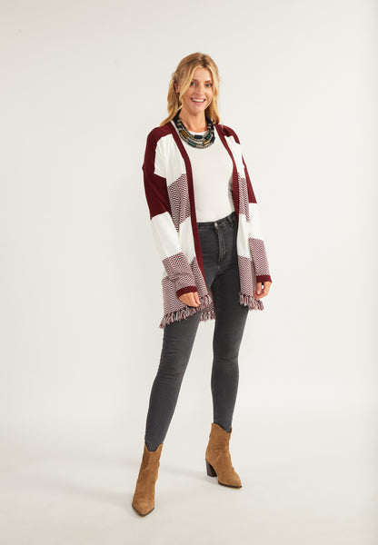 Esha Women's Open Knit Cardigan