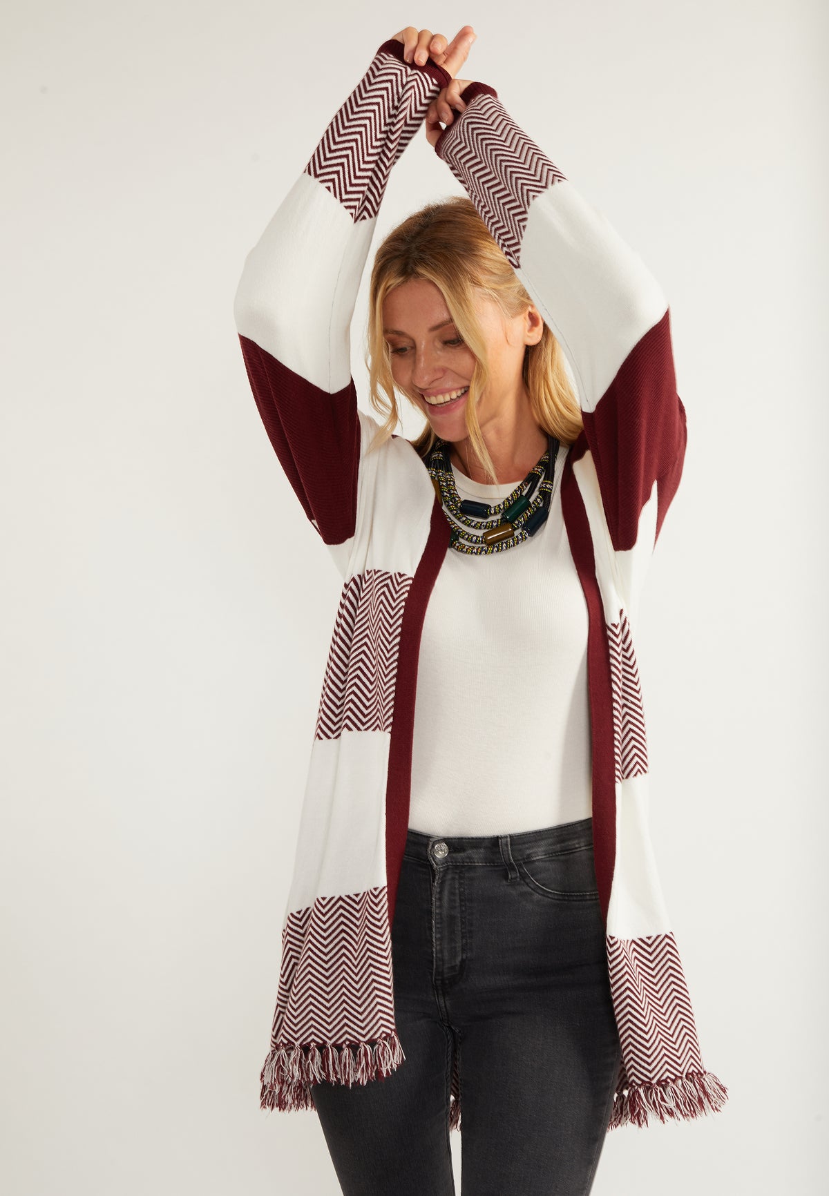 Basuto Women's Open Knit Cardigan