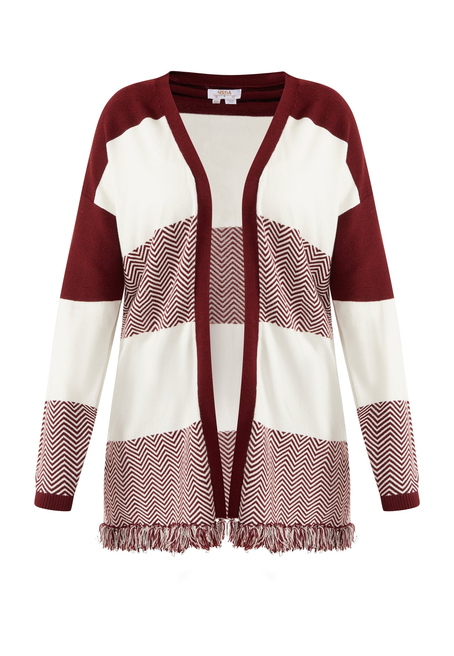 Usha festival Women's Open Knit Cardigan