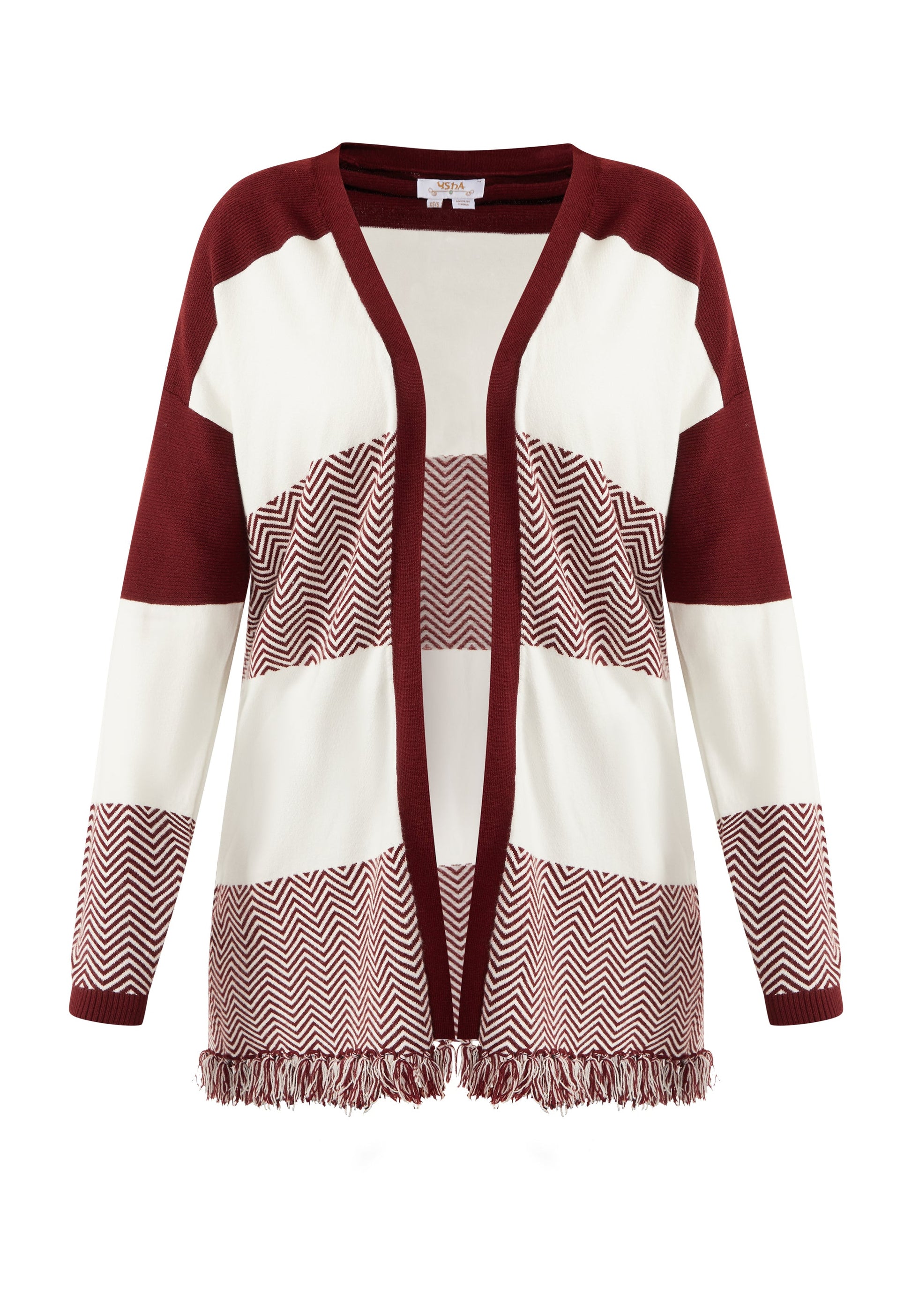 Usha festival Women's Open Knit Cardigan
