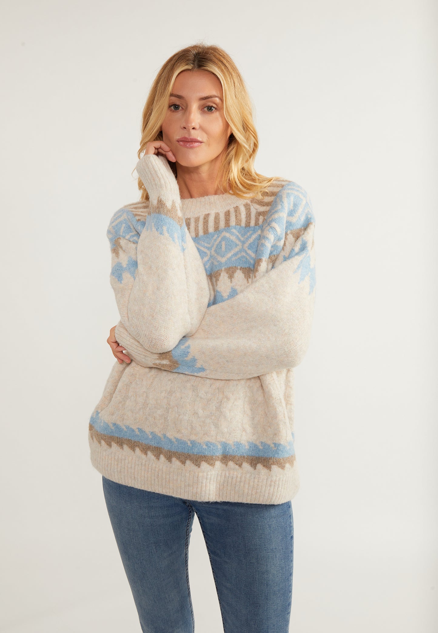 usha BLUE LABEL Damen-Strickpullover