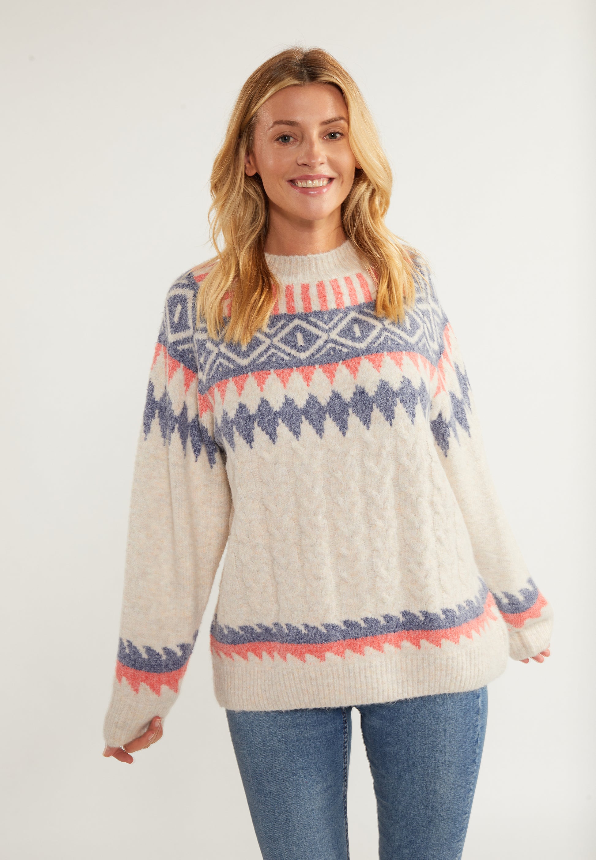 usha BLUE LABEL Damen-Strickpullover