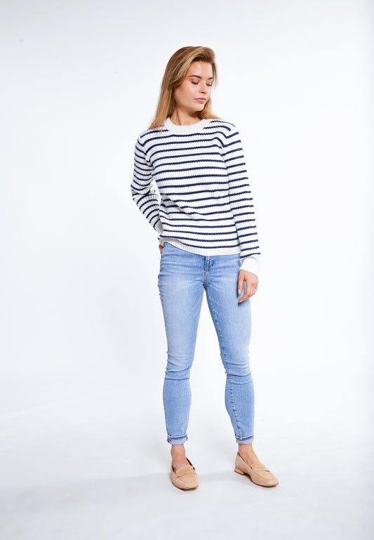DreiMaster Maritim Damen-Strickpullover
