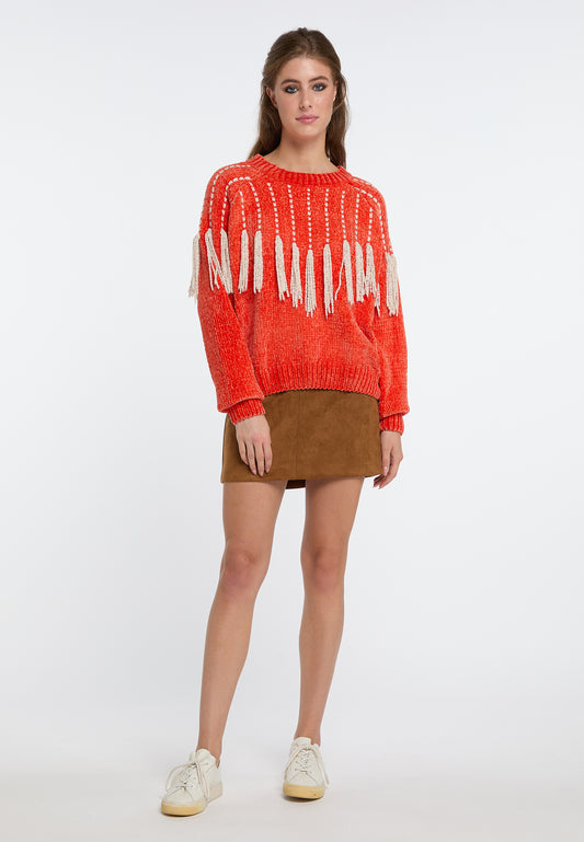 IZIA Damen-Strickpullover