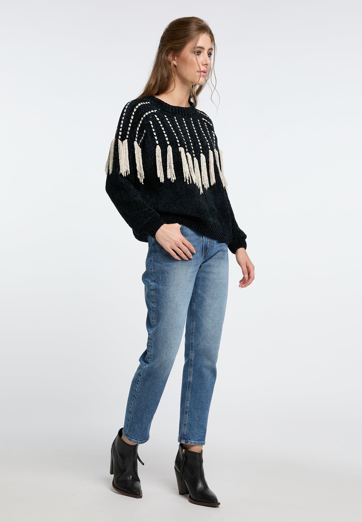 Dziany sweter damski IZIA