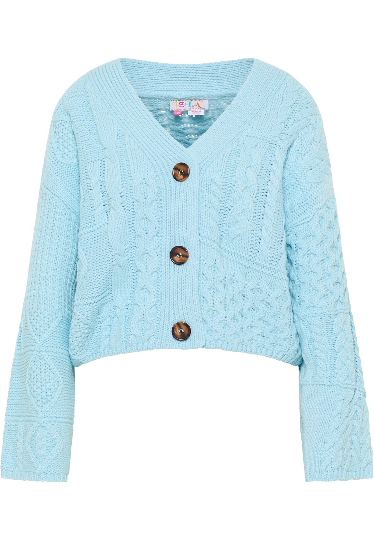 IZIA Women's Cropped Cardigan