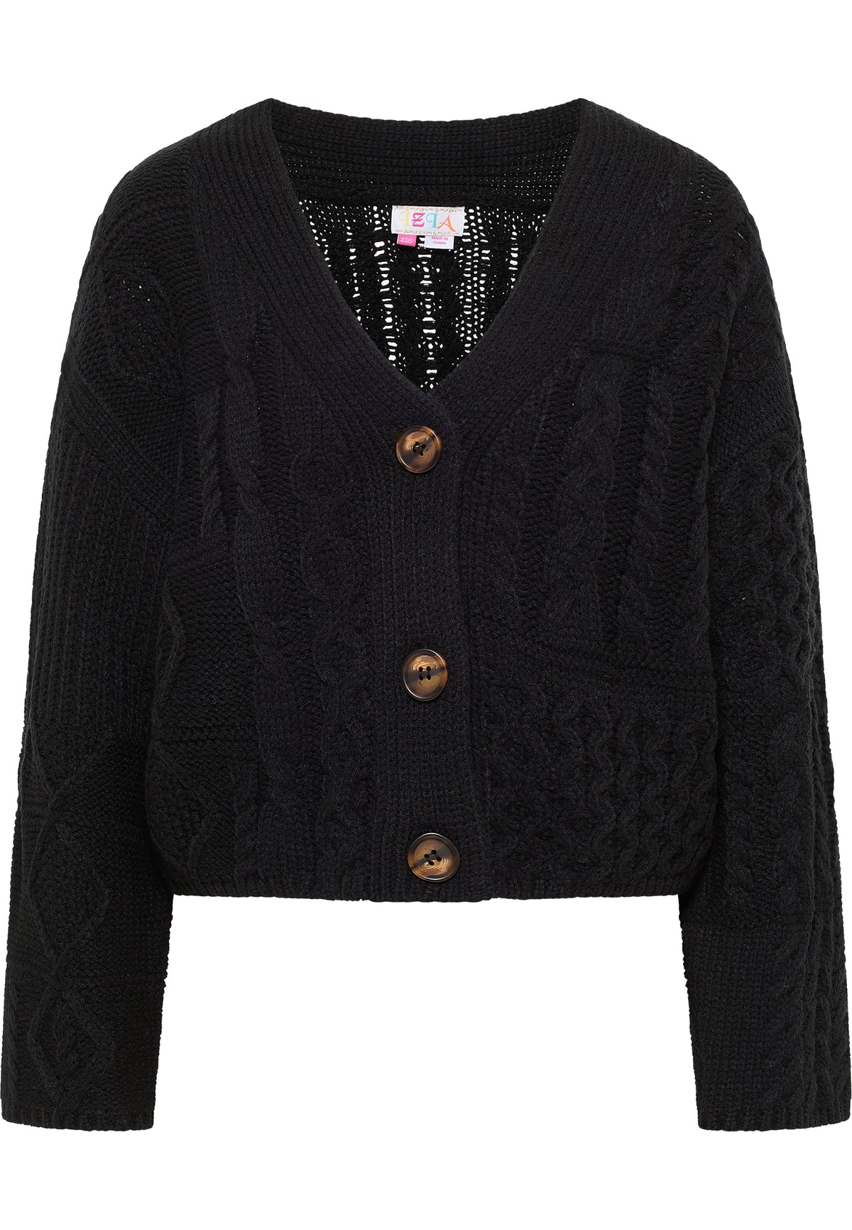 IZIA Women's Cropped Cardigan