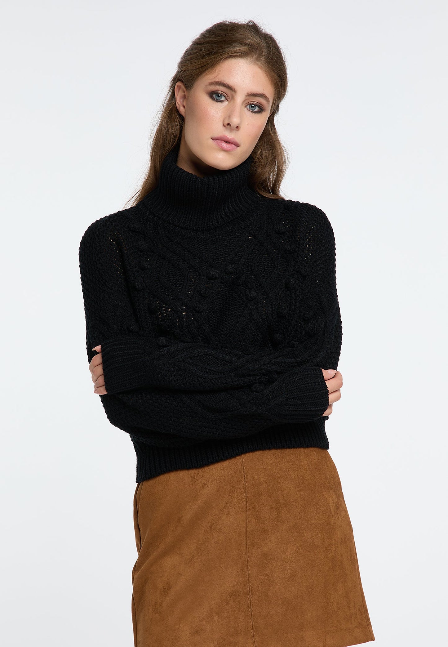 Izia Women's Knit Turtleneck Sweater