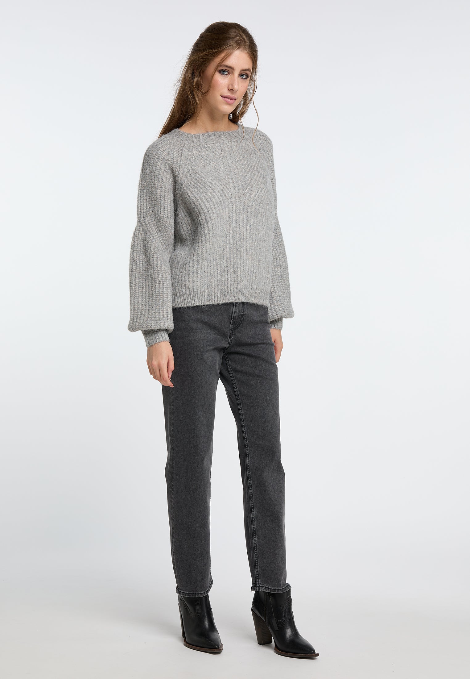 IZIA Damen-Strickpullover