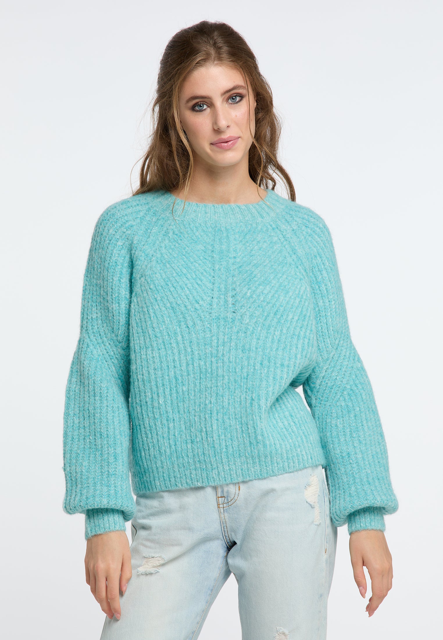IZIA Damen-Strickpullover