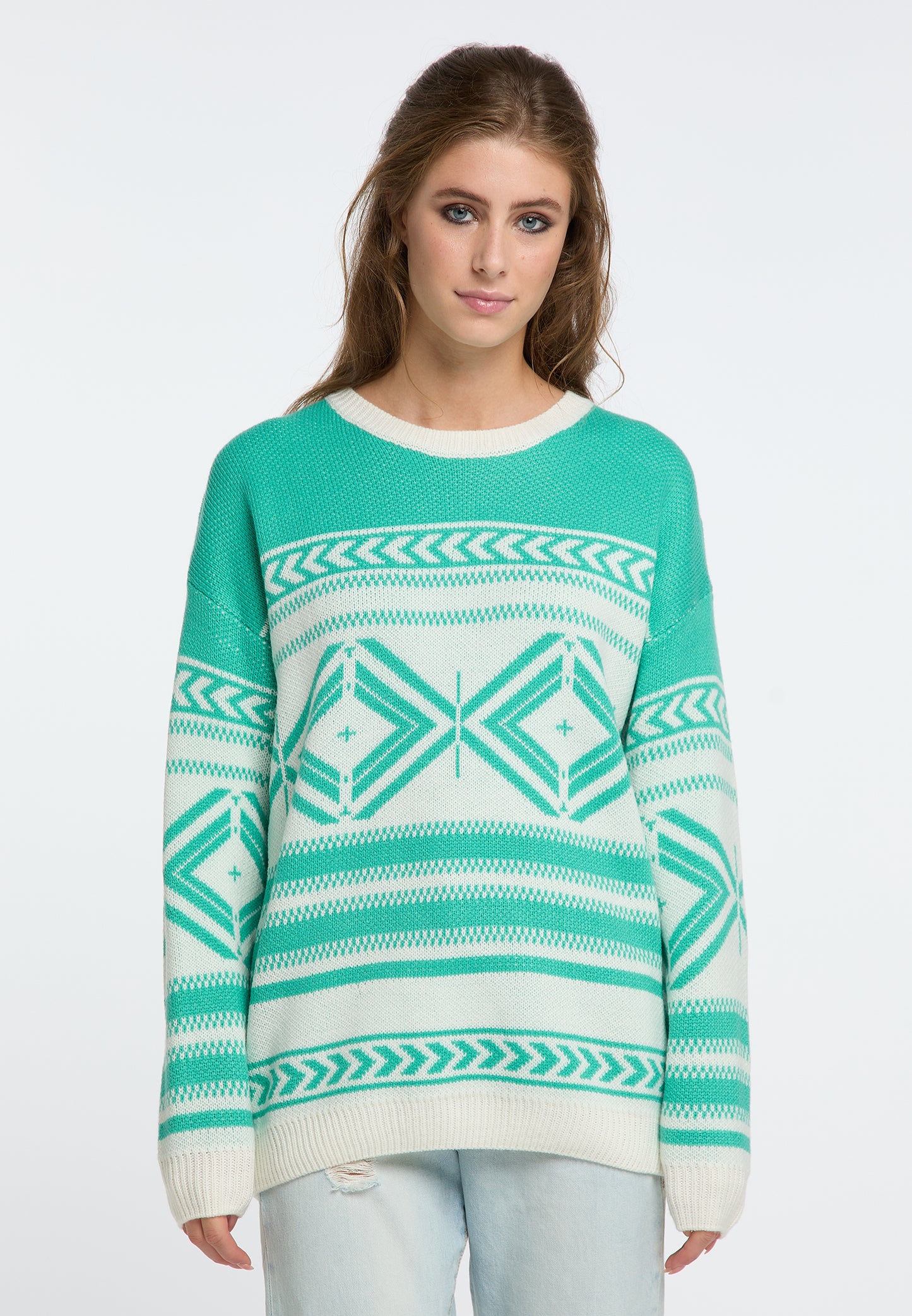 IZIA Damen-Strickpullover