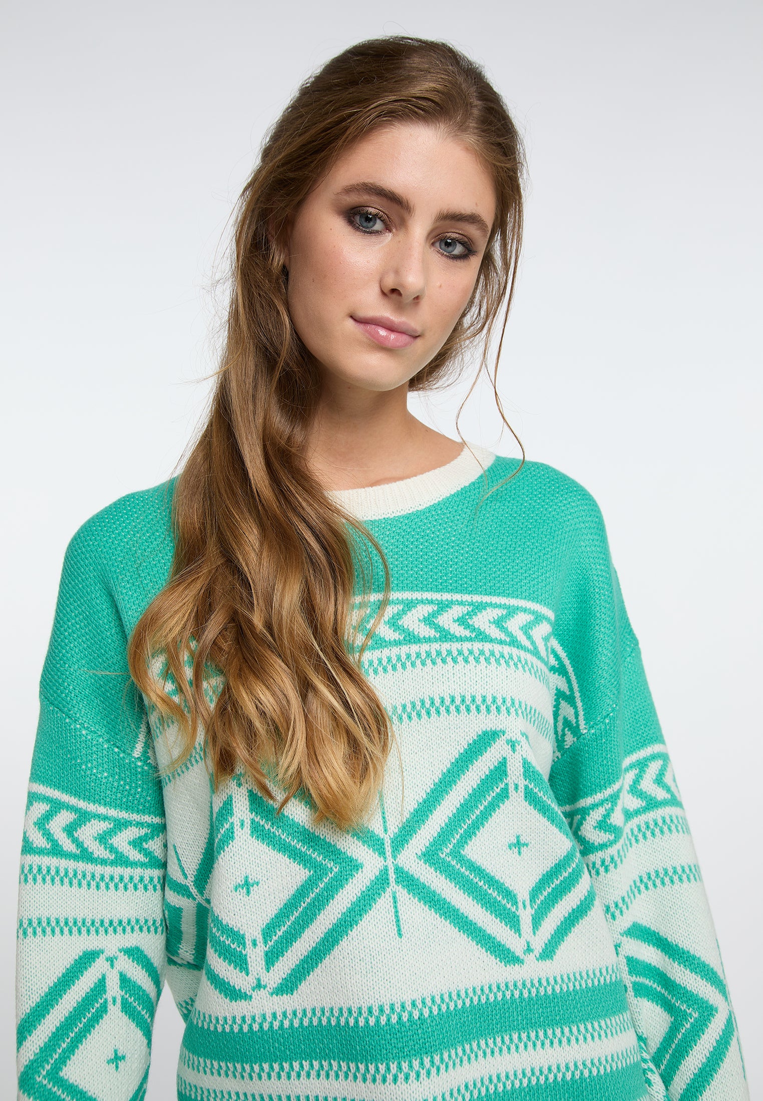 IZIA Damen-Strickpullover