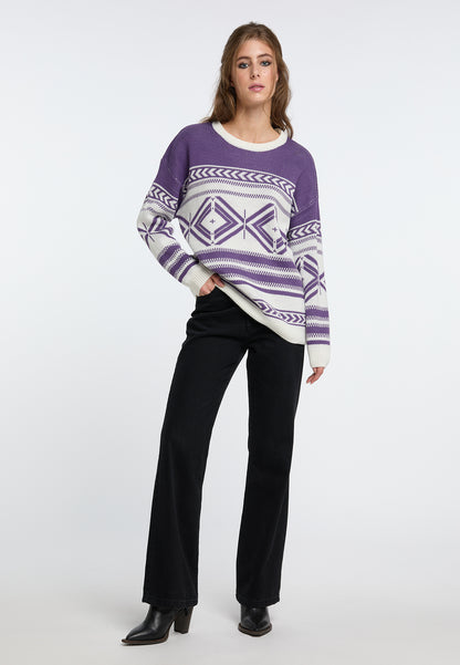 IZIA Damen-Strickpullover