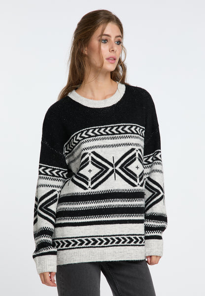IZIA Damen-Strickpullover