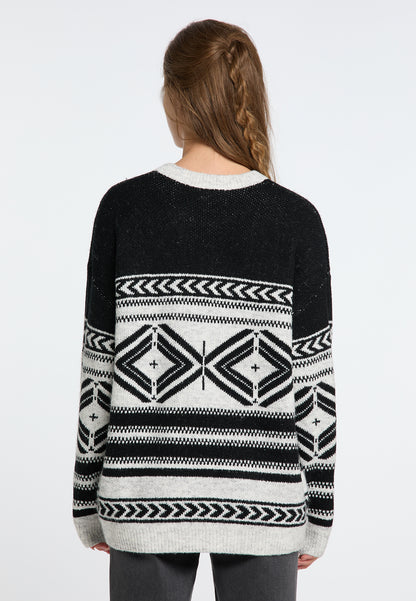 IZIA Damen-Strickpullover