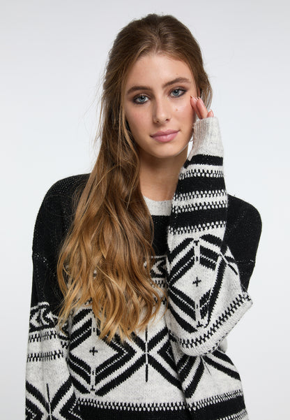 IZIA Damen-Strickpullover