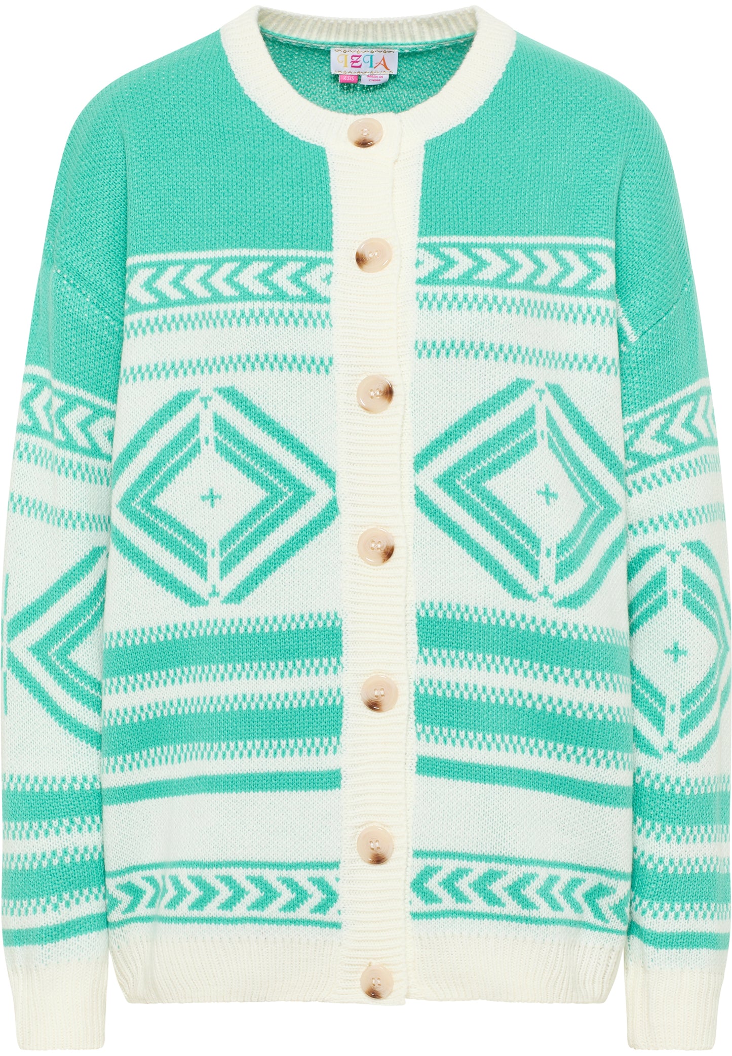 IZIA Damen Strickjacke