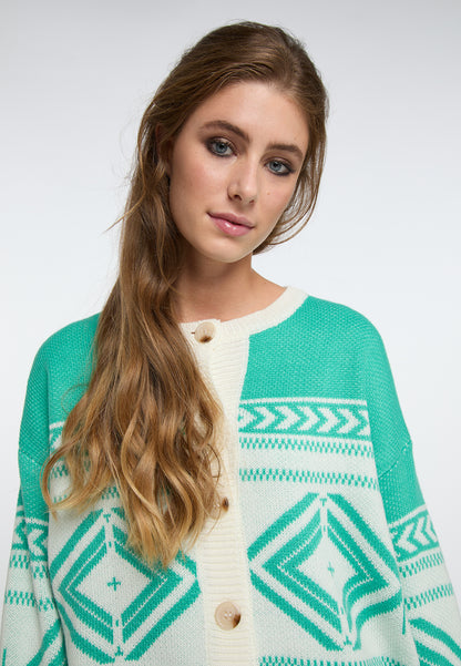 IZIA Damen Strickjacke