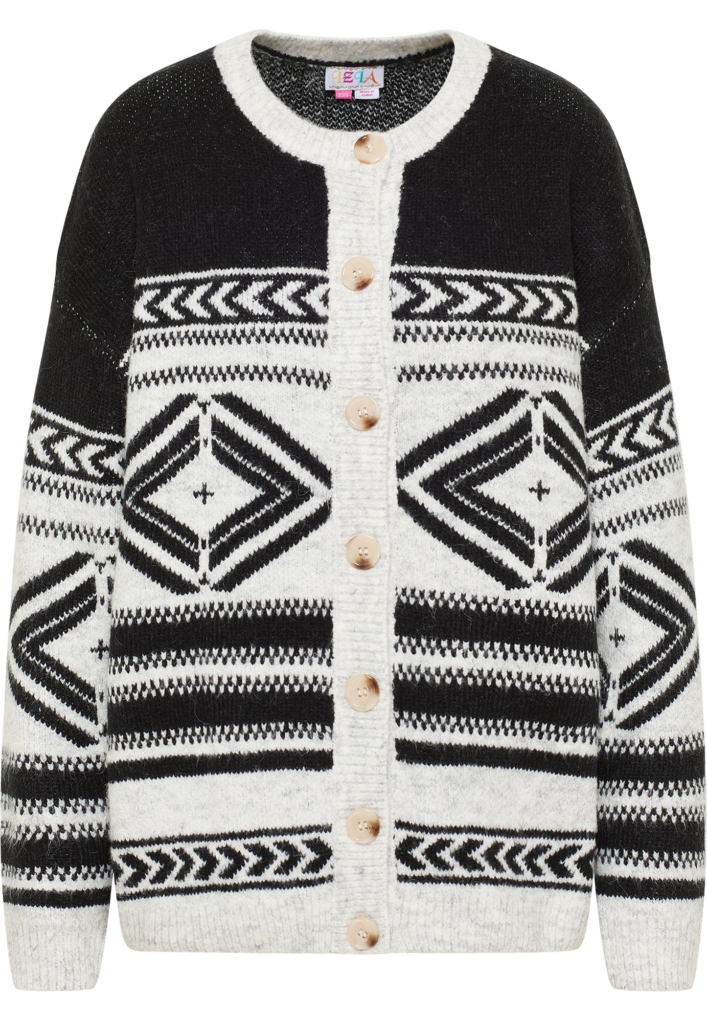 IZIA Damen Strickjacke