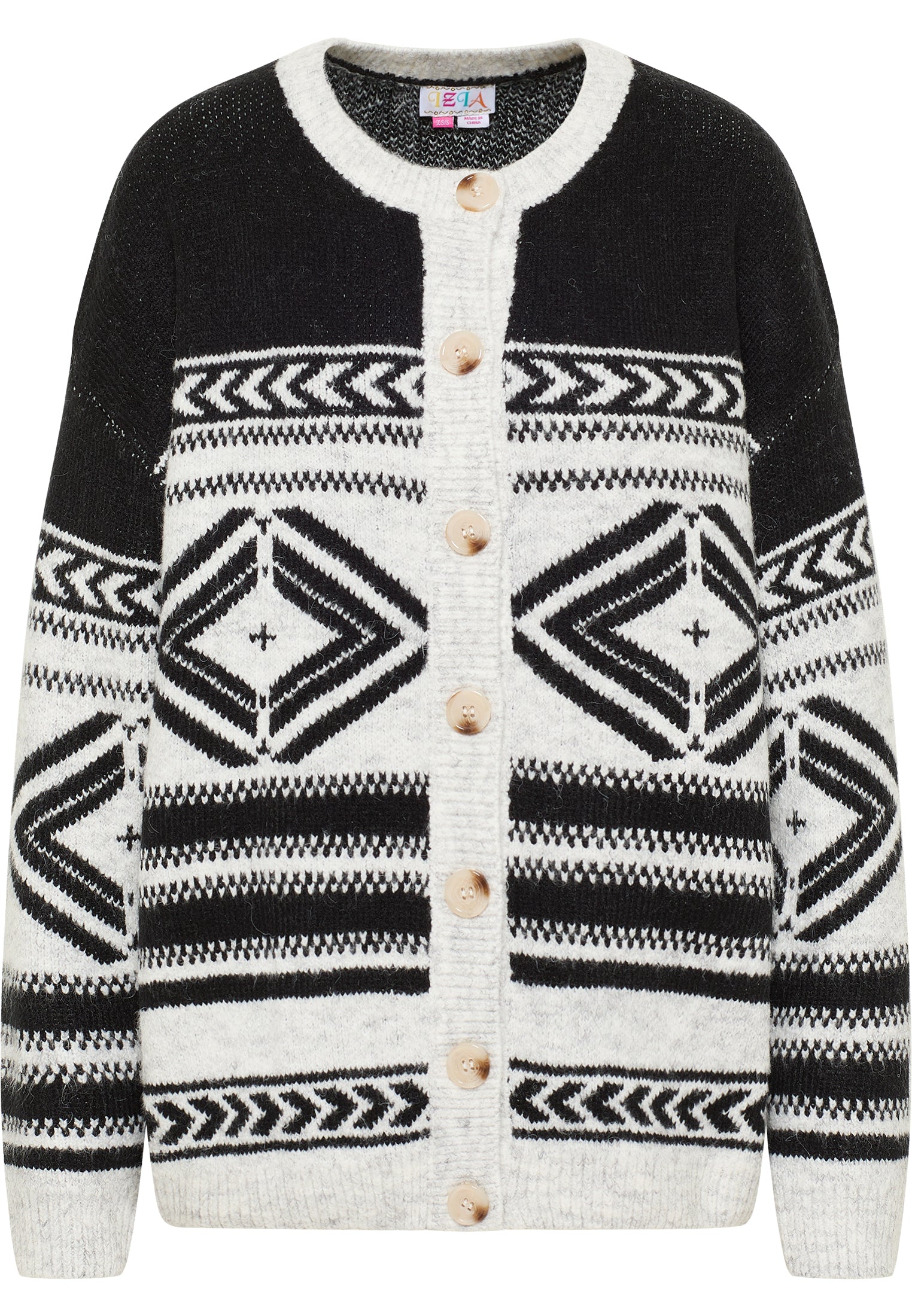 IZIA Damen Strickjacke