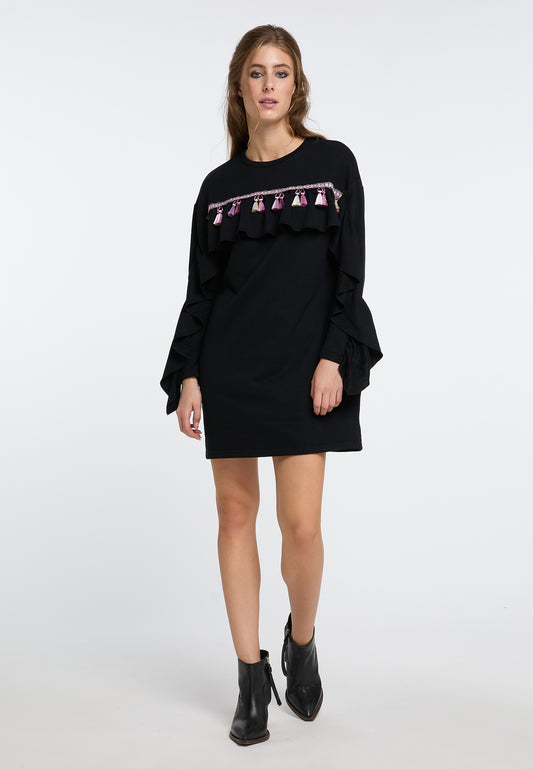 IZIA Damen Sweatkleid