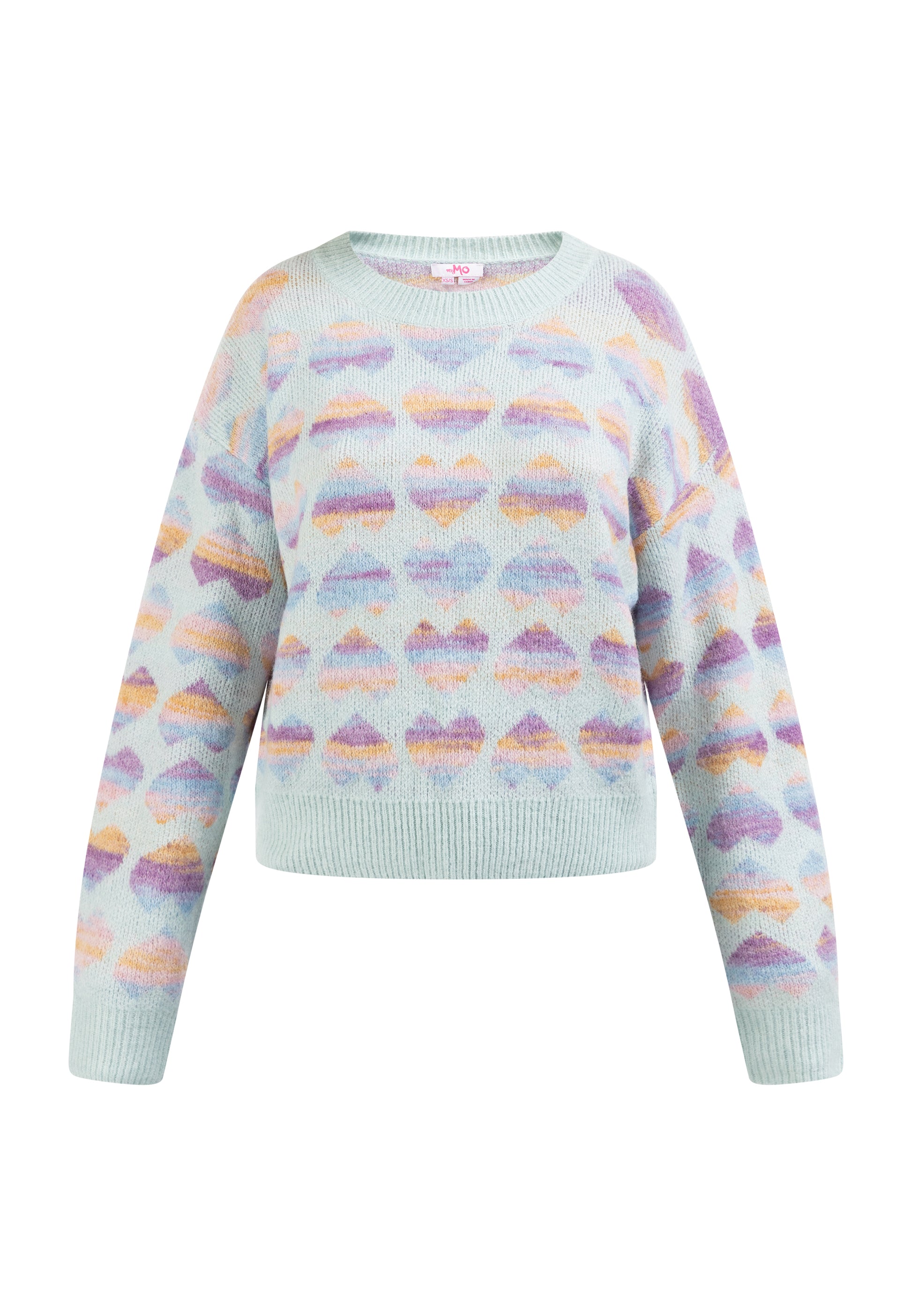 myMo Damen-Strickpullover