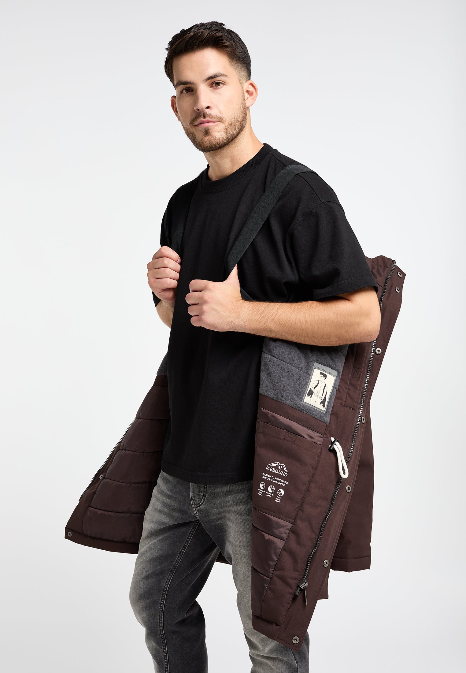ICEBOUND Herren Winter Parka