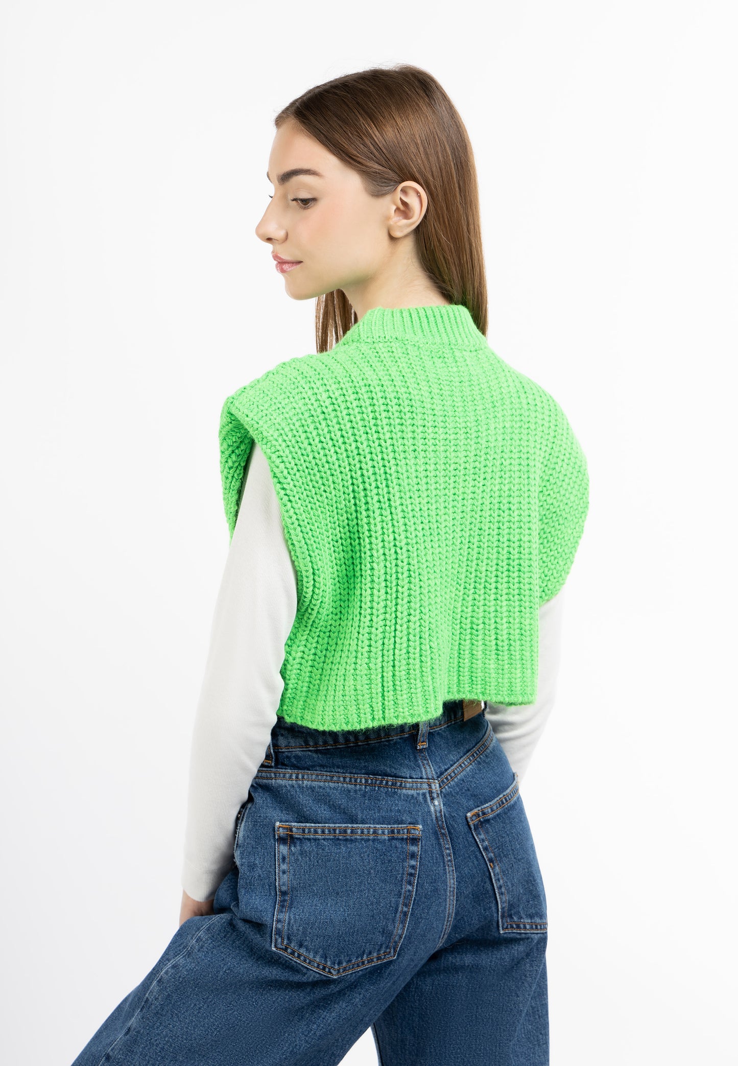 myMo Pullover-Weste für Damen