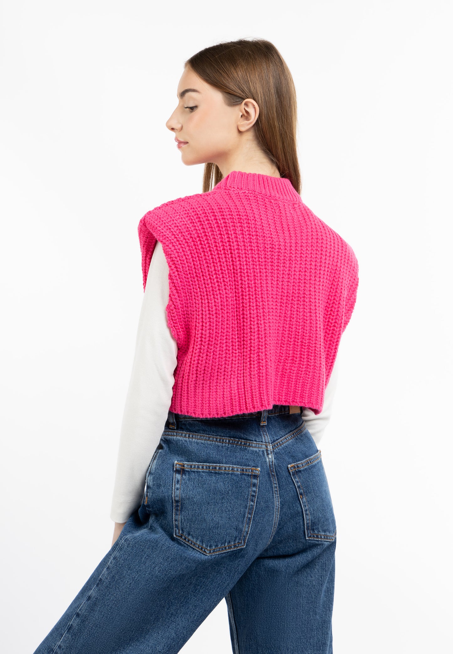 myMo Pullover-Weste für Damen