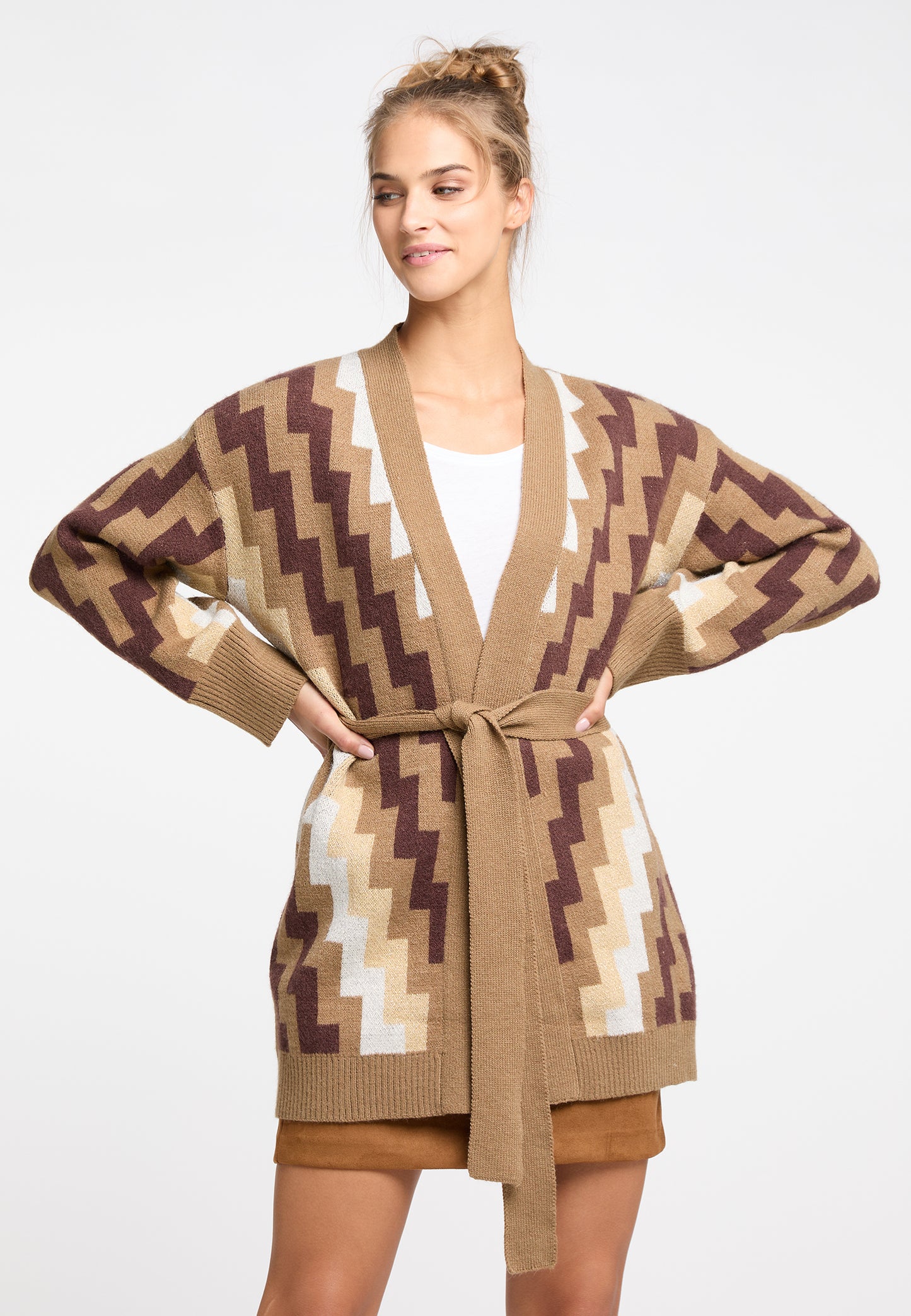 Virita Women's Open-Front Knit Cardigan