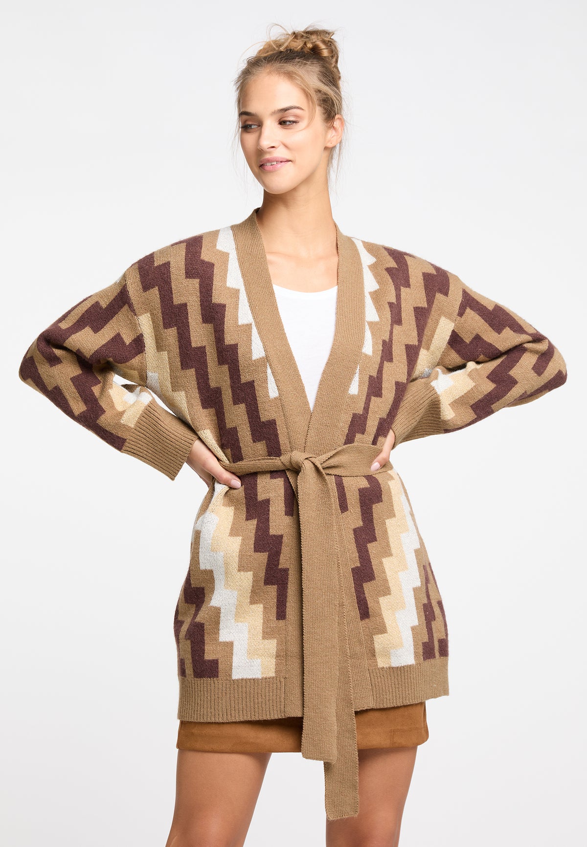 Virita Women's Open-Front Knit Cardigan
