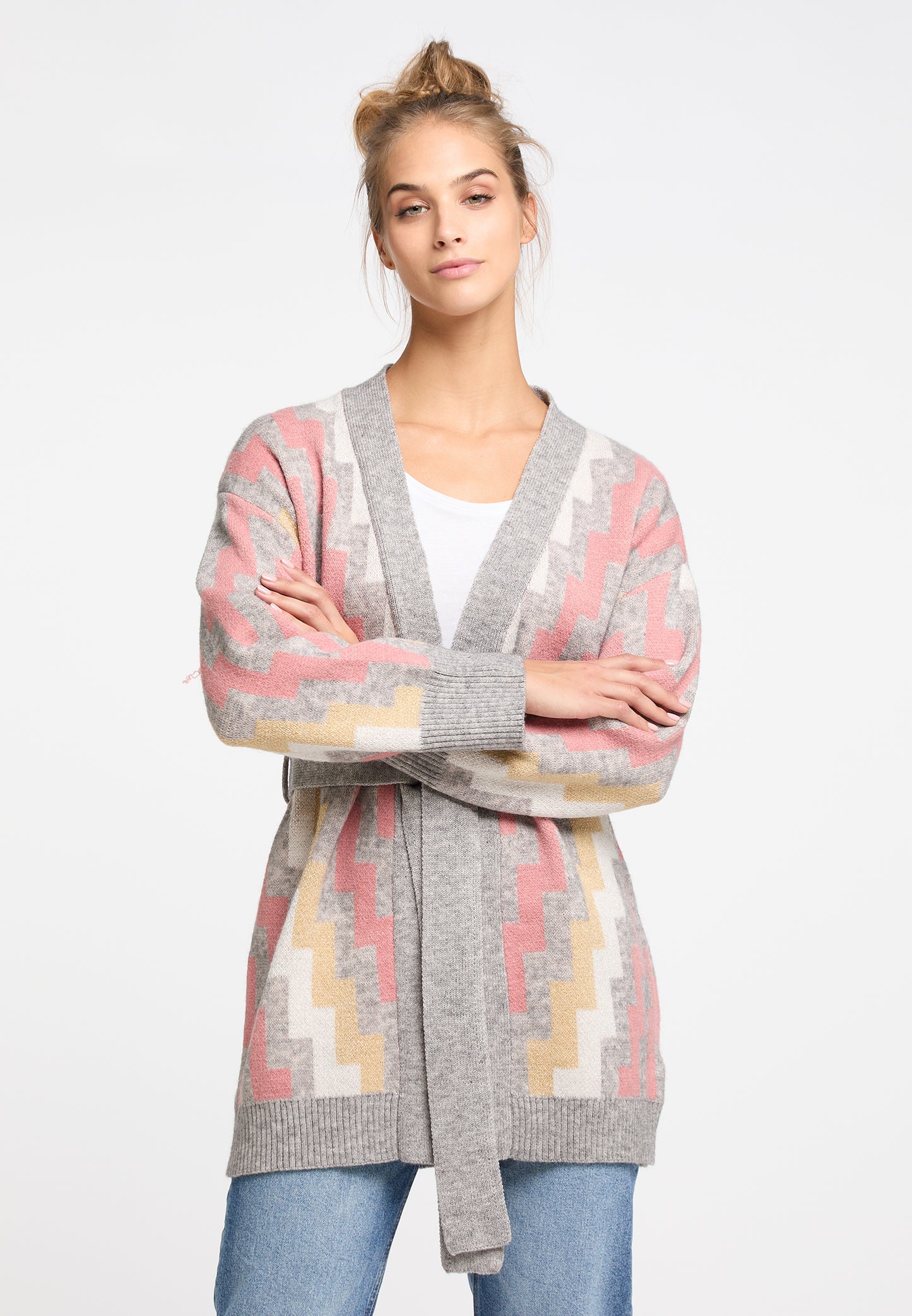 Esha Women's Open-Front Knit Cardigan