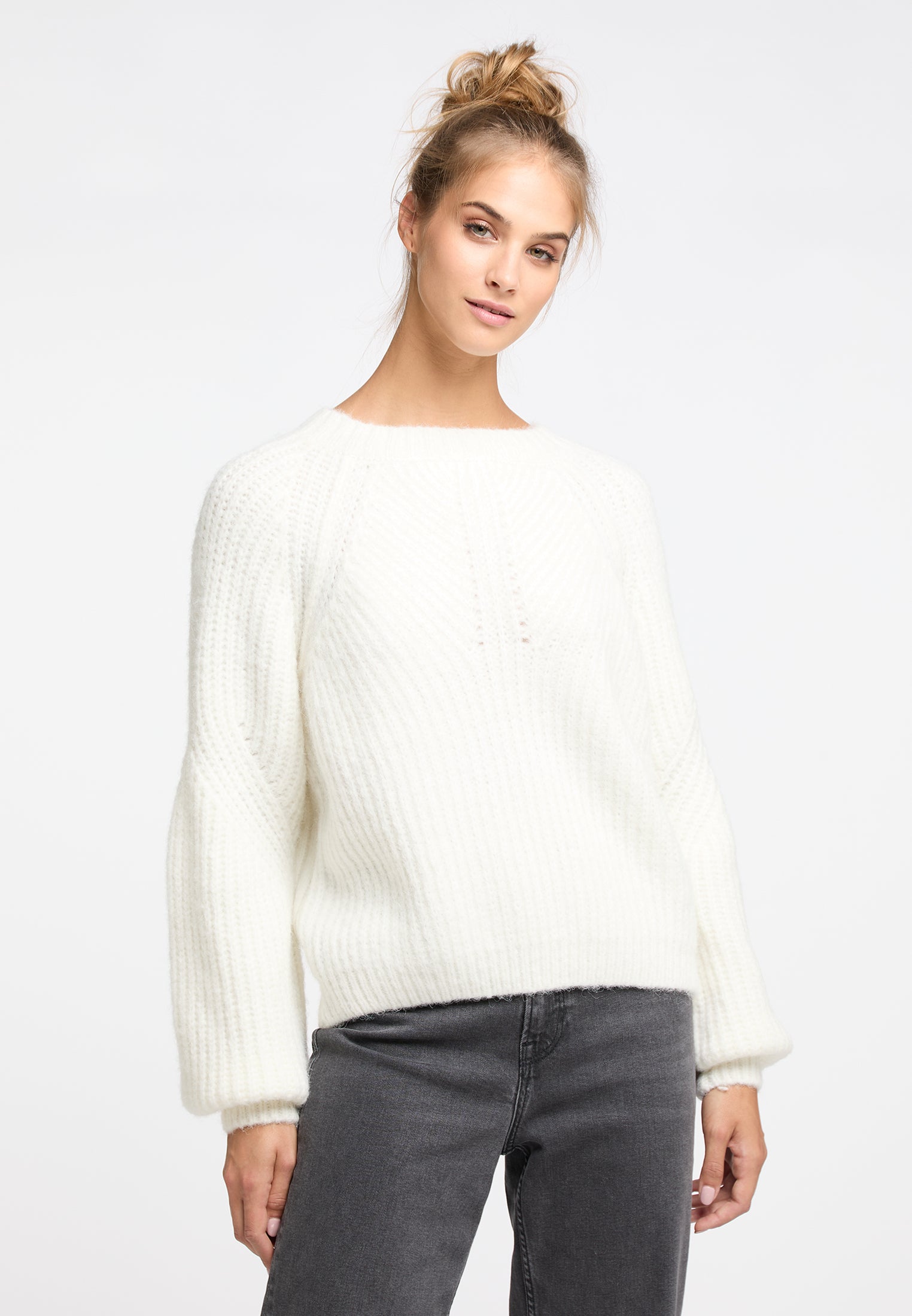 IZIA Damen-Strickpullover
