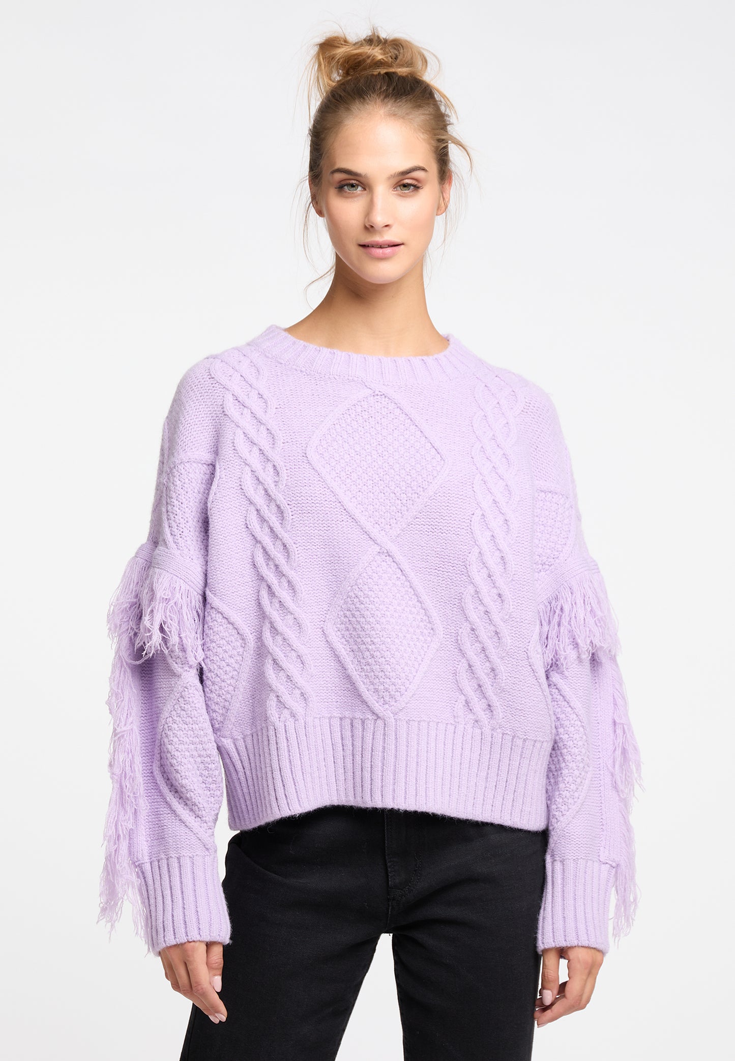IZIA Damen-Strickpullover
