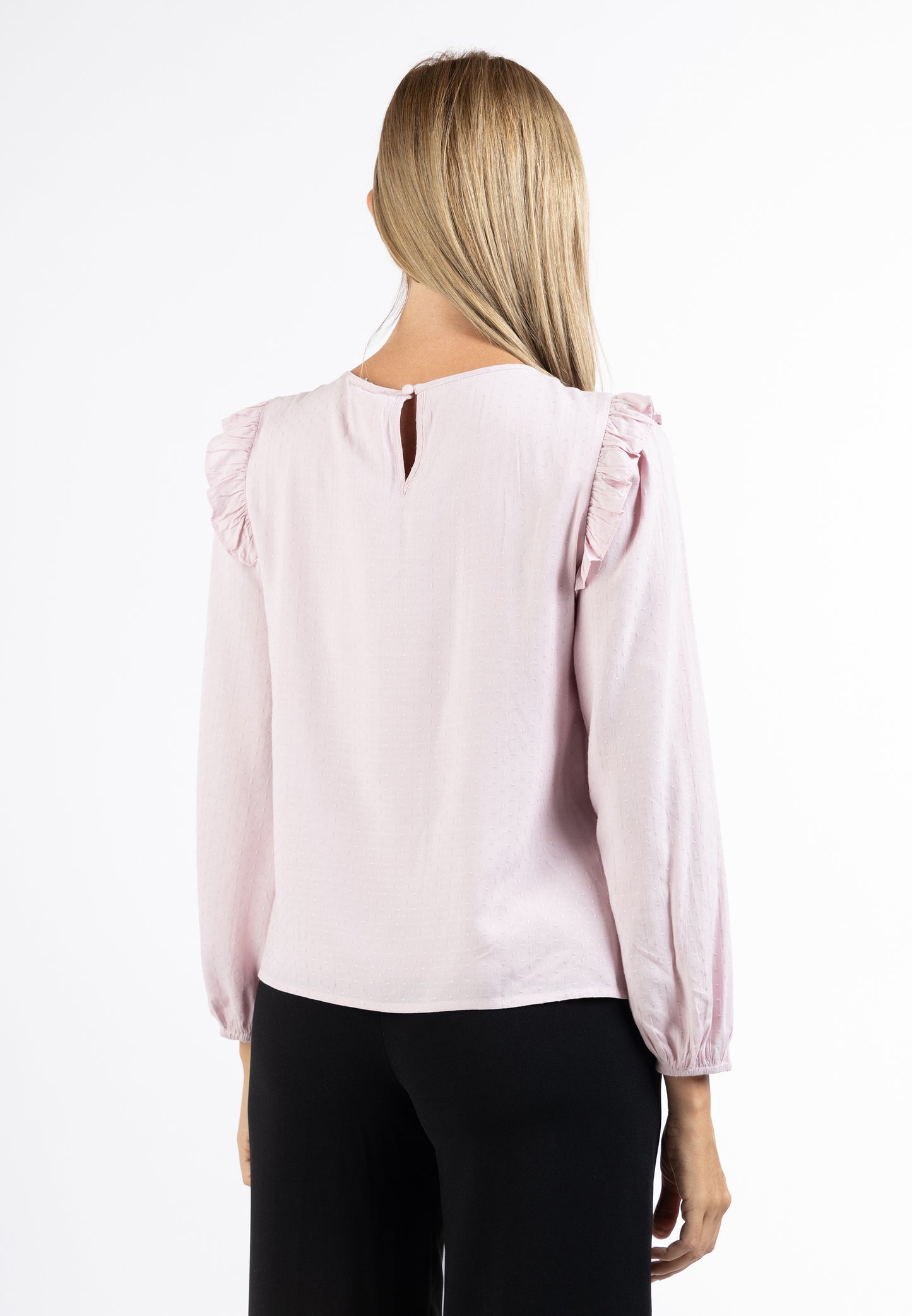 Albee Women's Classic Long Sleeve Blouse