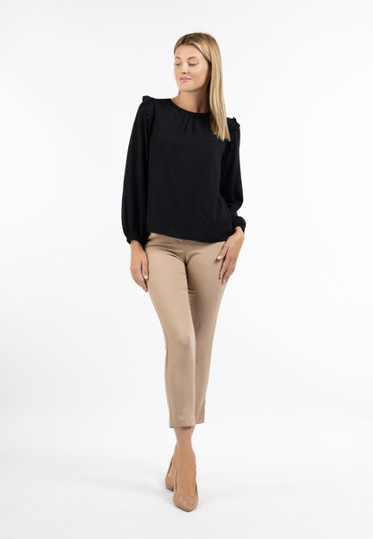 Albee Women's Classic Long Sleeve Blouse