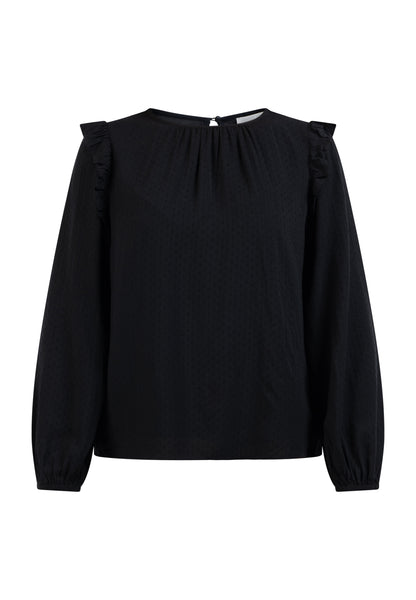 Jeona Women's Classic Long Sleeve Blouse