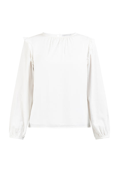 Jeona Women's Classic Long Sleeve Blouse