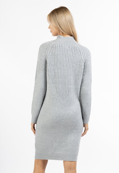 Wais Women's Knit Long Sleeve Midi Dress