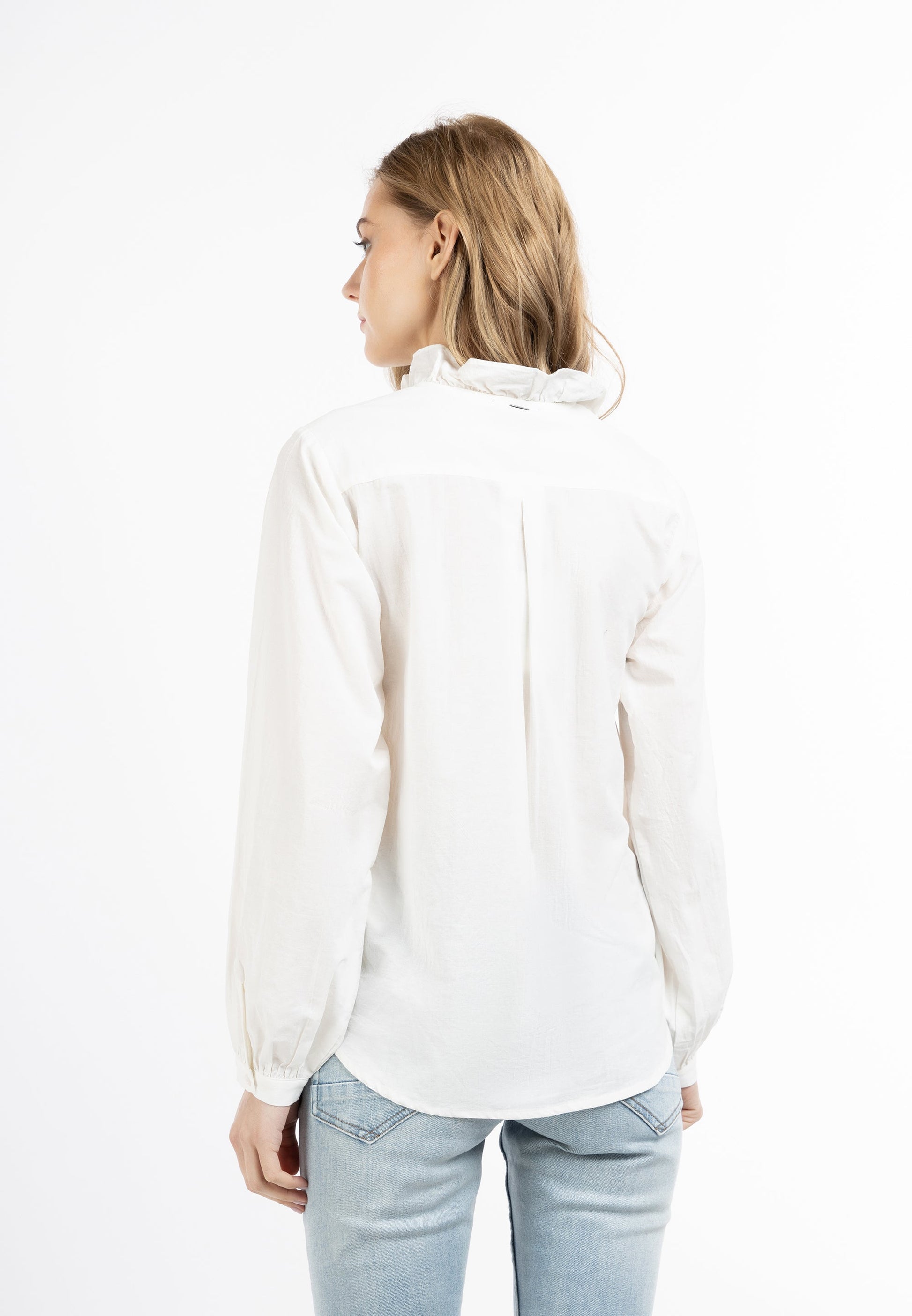 Dreimaster vintage Women's Long Sleeve Blouse
