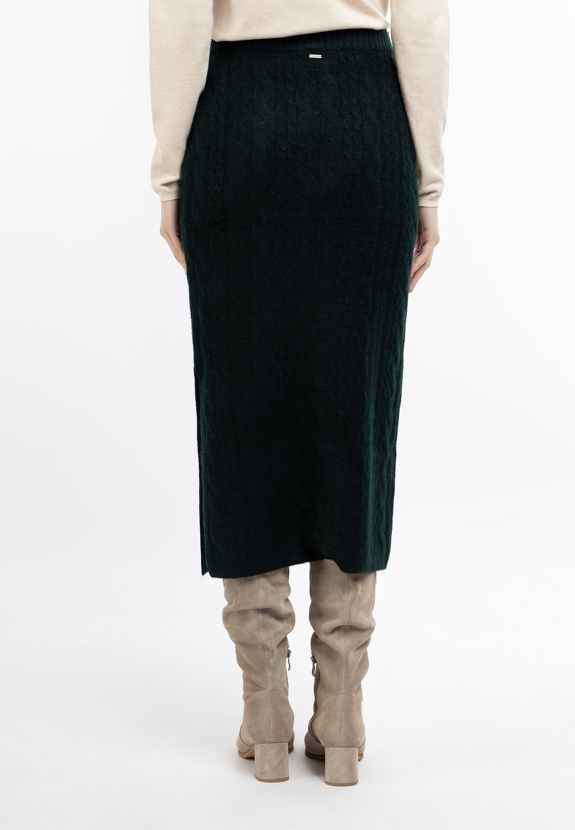 Dreimaster vintage Women's Knit Midi Skirt