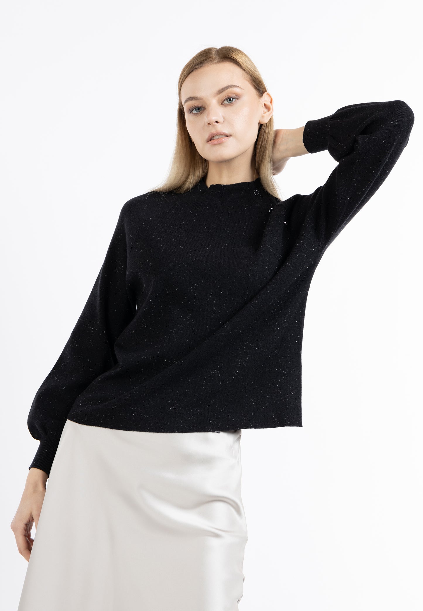DreiMaster Klassik Damen Rollkragenstrickpullover