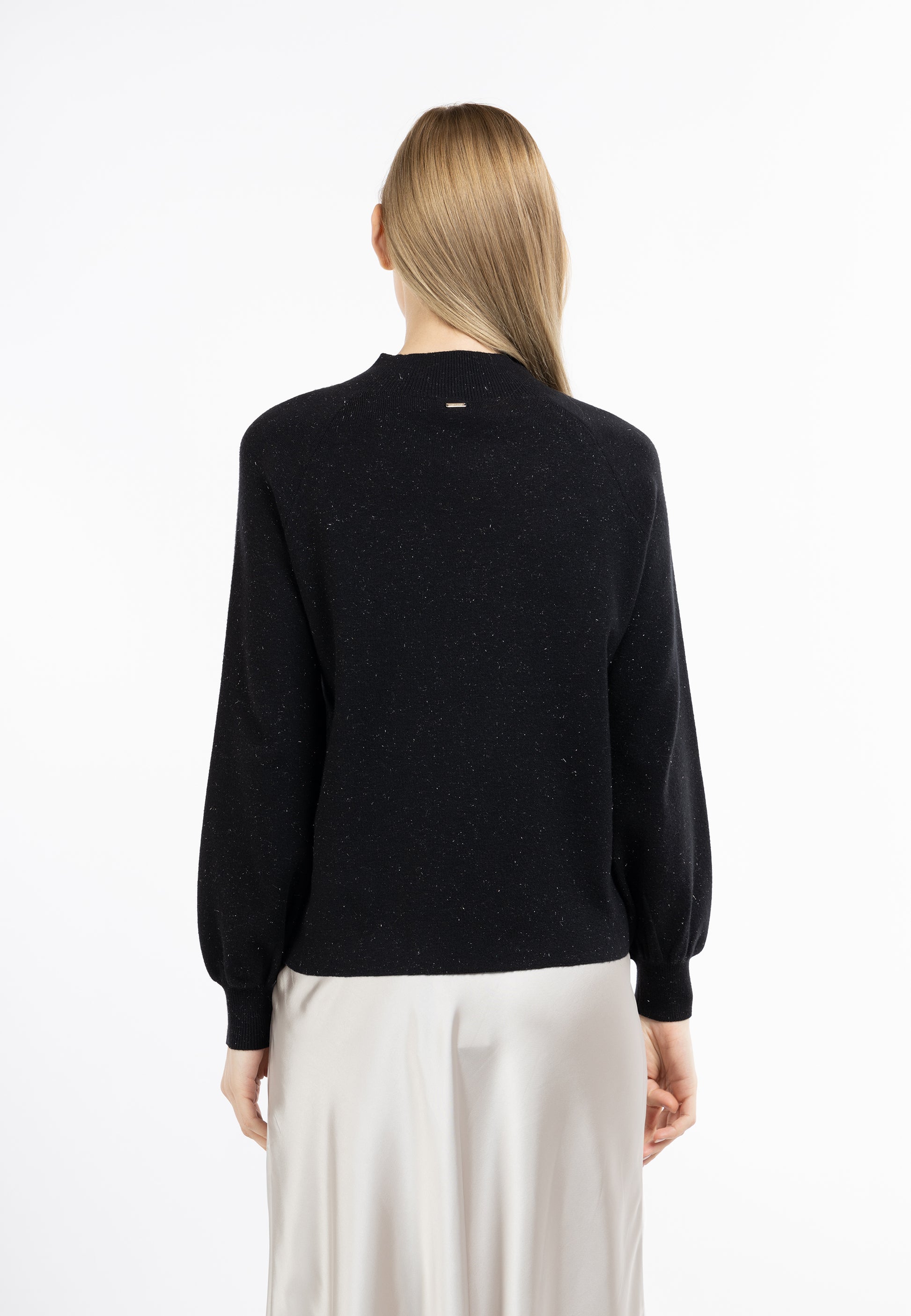 DreiMaster Klassik Damen Rollkragenstrickpullover
