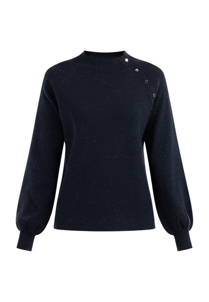 DreiMaster Klassik Damen Rollkragenstrickpullover