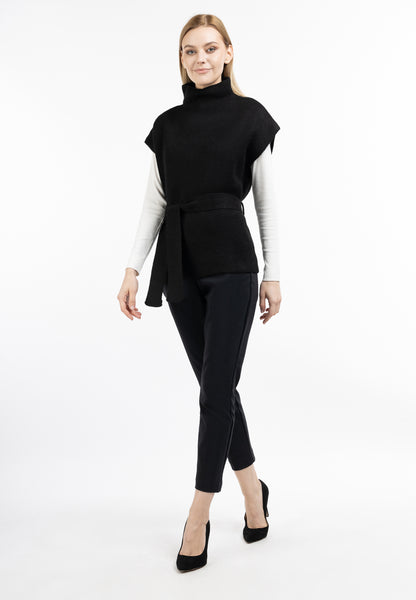 DreiMaster Klassik Damen-Strickponcho