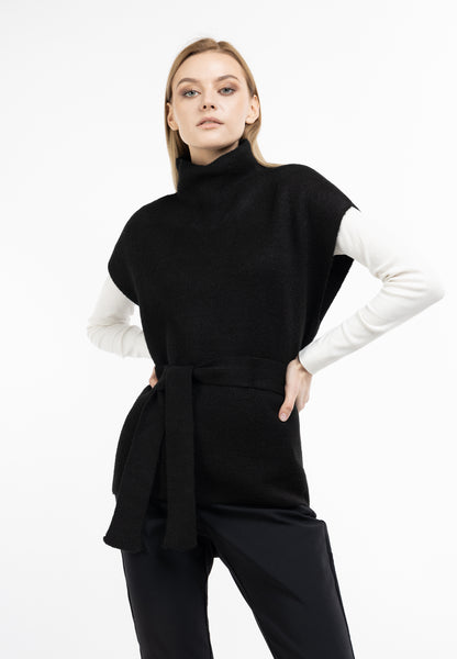 DreiMaster Klassik Damen-Strickponcho
