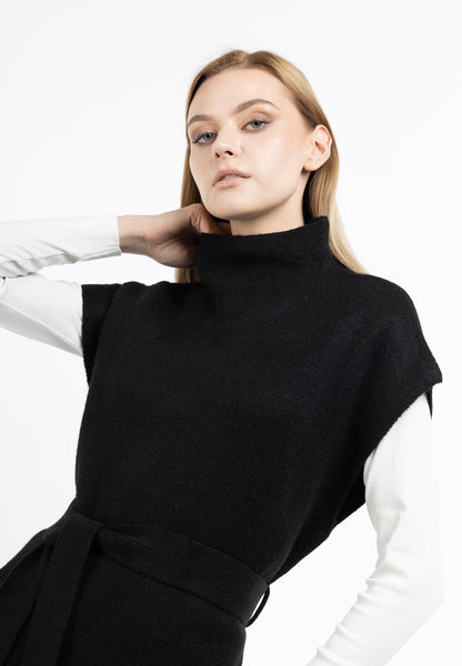 DreiMaster Klassik Damen-Strickponcho