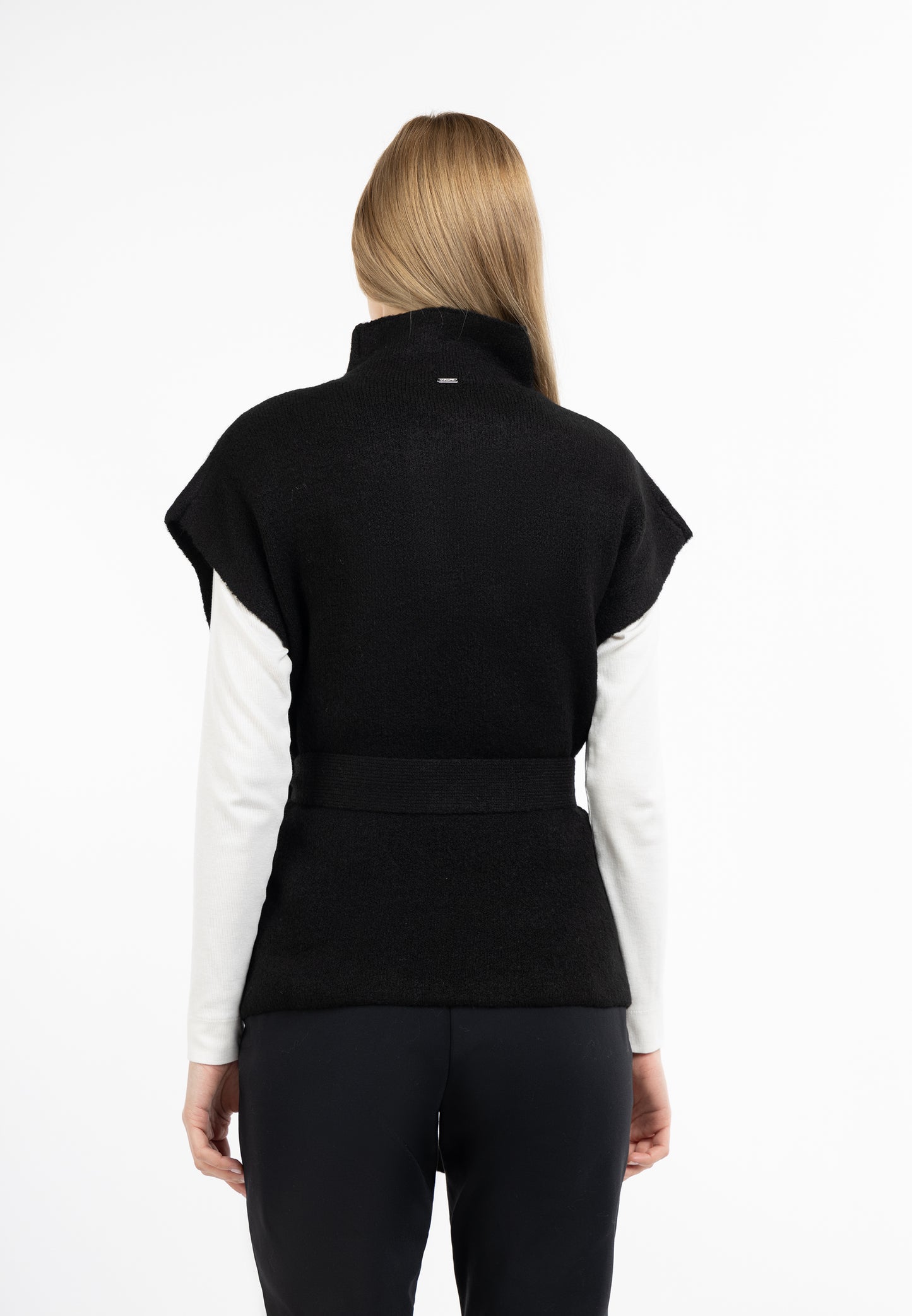 DreiMaster Klassik Damen-Strickponcho
